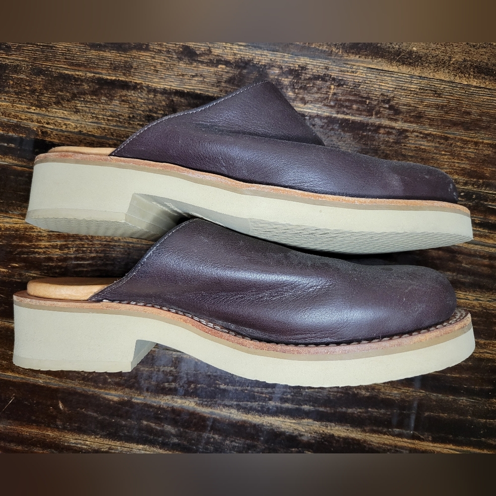 justin vintage leather mules, 8 - Picture 3 of 7